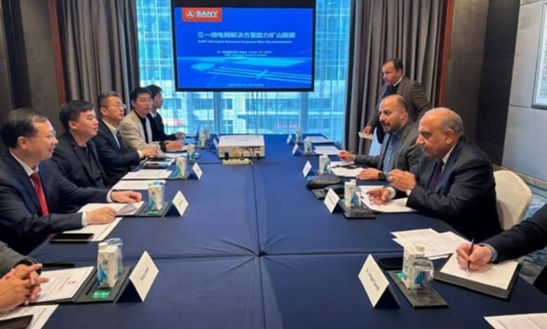 “الكهرباء”-تبحث-مع-“صاني”-الصينية-توطين-صناعة-مهمات-الطاقة-المتجددة