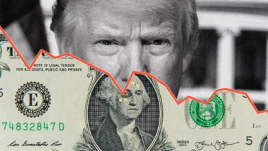 الدولار-يتعرض-لضغوط-بعد-إلغاء-رسوم-ترامب-الجمركية