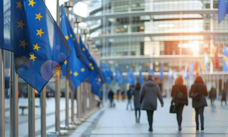 الاتحاد-الأوروبى-يرفض-اتهامات-واشنطن-بشأن-“فائض-الإنتاج”-ويتعهد-برد-حازم