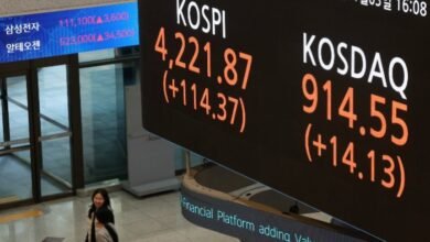 ارتفاع-أسهم-كوريا-الجنوبية-للجلسة-الثالثة-على-التوالي