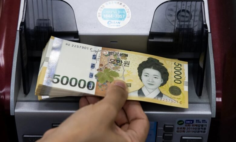 “الوون”-الكوري-الجنوبي-يتراجع-لأدنى-مستوى-منذ-2009