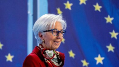 لاجارد:-المركزي-الأوروبي-قد-يتدخل-لمواجهة-تسارع-التضخم