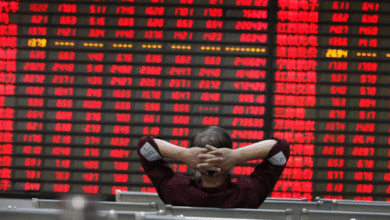 تباين-المؤشرات-الصينية-مع-تقلص-شهية-المستثمرين-للمخاطرة