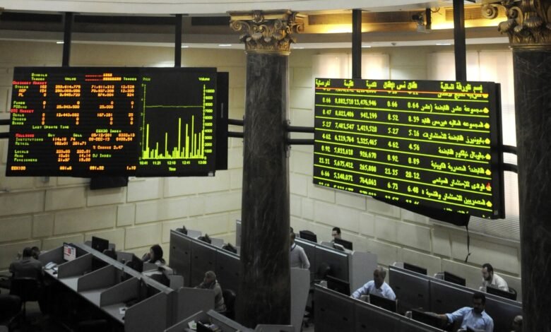 تراجع-تداولات-قطاع-البنوك-بالبورصة-إلى-638-مليون-جنيه