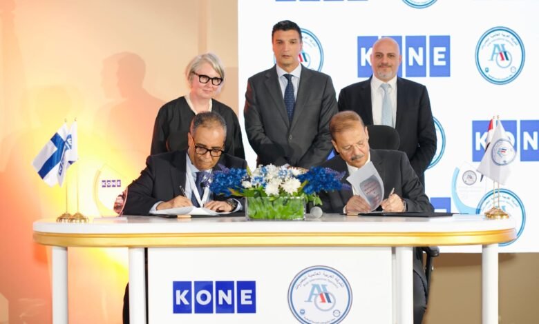kone-and-arab-international-optronics-sign-agreement-to-develop-sustainable-urban-infrastructure-in-egypt