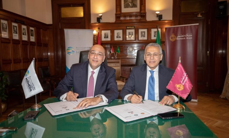 msmeda,-banque-misr-sign-egp-500m-financing-deal-to-support-micro-enterprise-expansion
