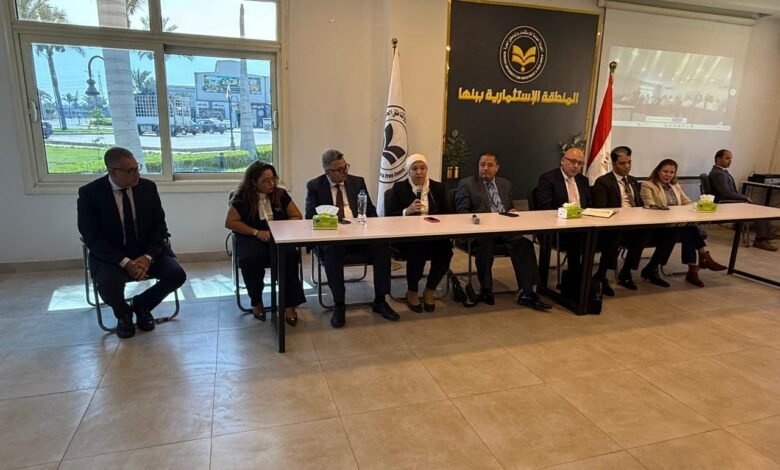 ecs-explores-export-opportunities-for-companies-in-benha-investment-zone