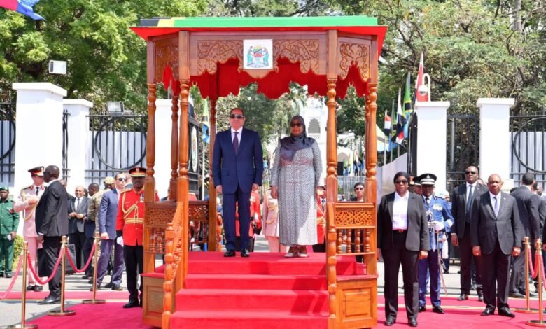 egypt,-tanzania-sign-cooperation-deals,-advance-plans-for-shipping-corridor,-agricultural-project
