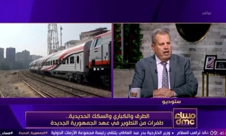 إقامة-الممرات-اللوجستية-وتطوير-منظومة-النقل-بالجمهورية-الجديدة-في-حلقة-خاصة-من-برنامج-«مساء-dmc»