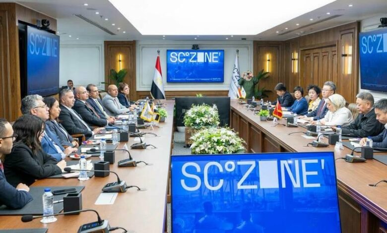 “اقتصادية-قناة-السويس”-تبحث-مع-الصين-فرص-الاستثمار-الصناعي