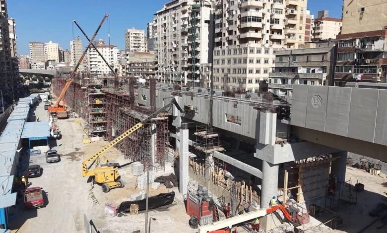 النقل-تنشر-تفاصيل-أخر-أعمال-تنفيذ-مشروع-المرحلة-الأولى-من-مترو-الإسكندرية