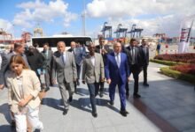 من-ميناء-الإسكندرية.-وزير-النقل-ونظيره-التنزاني-في-جولة-تفقدية-ومباحثات-موسعة-لدفع-التعاون-المشترك