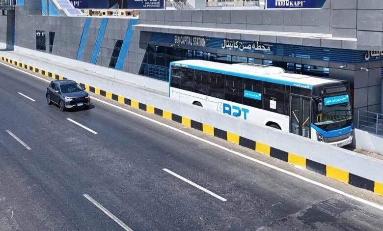 قرار-جديد-بشأن-زمن-تقاطر-الأتوبيس-الترددي-brt-من-إسكندرية-الزراعي-إلى-صن-كابيتال