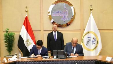 وزير-النقل-يشهد-توقيع-مذكرة-تفاهم-لإنشاء-محطة-الإسكندرية-للصب-الجاف-الغير-نظيف-بميناء-المكس