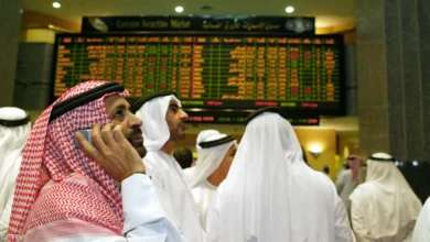 تراجع-حجم-السيولة-الإجمالية-في-بورصات-الخليج-السبع-بنسبة-5%-خلال-الأشهر-التسعة-الأولى-من-العام